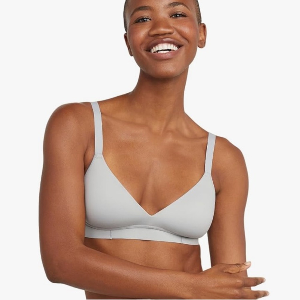 ❤️3X20 HENES Women Easy Comfort Moisture Wicking Pullover Bralette | L